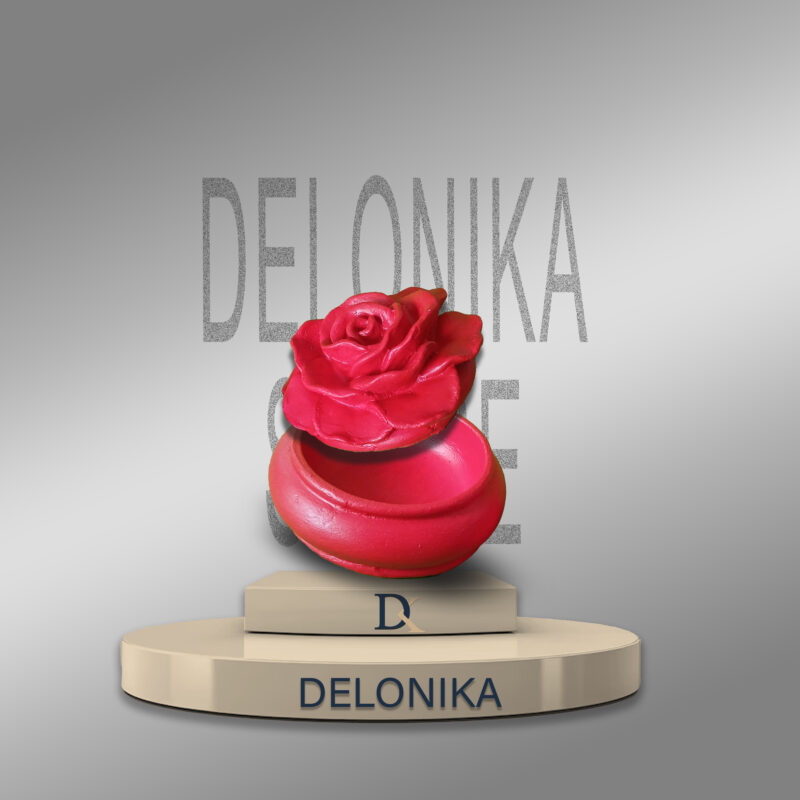 جا شمعی طرح گل