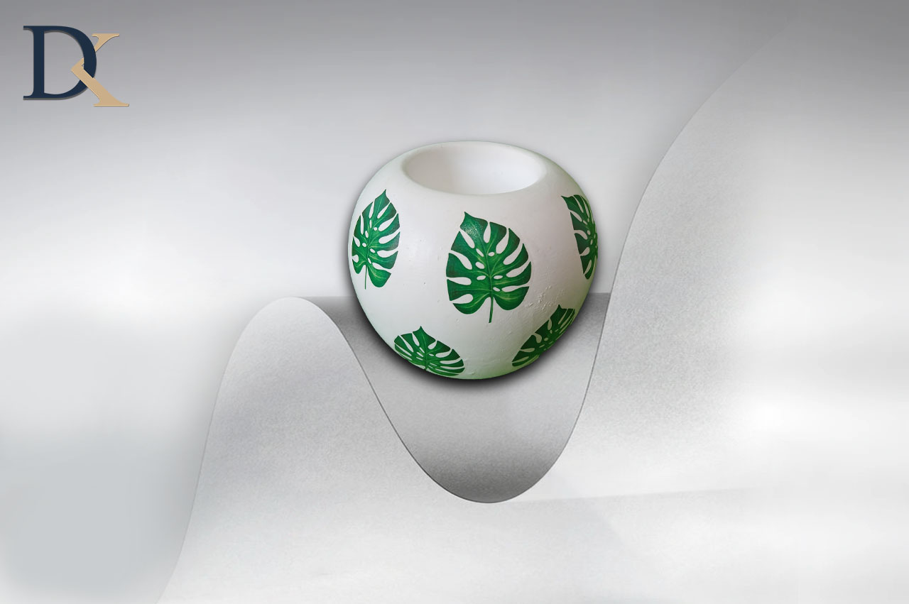 جا شمعی فانتزی برگ انجیر