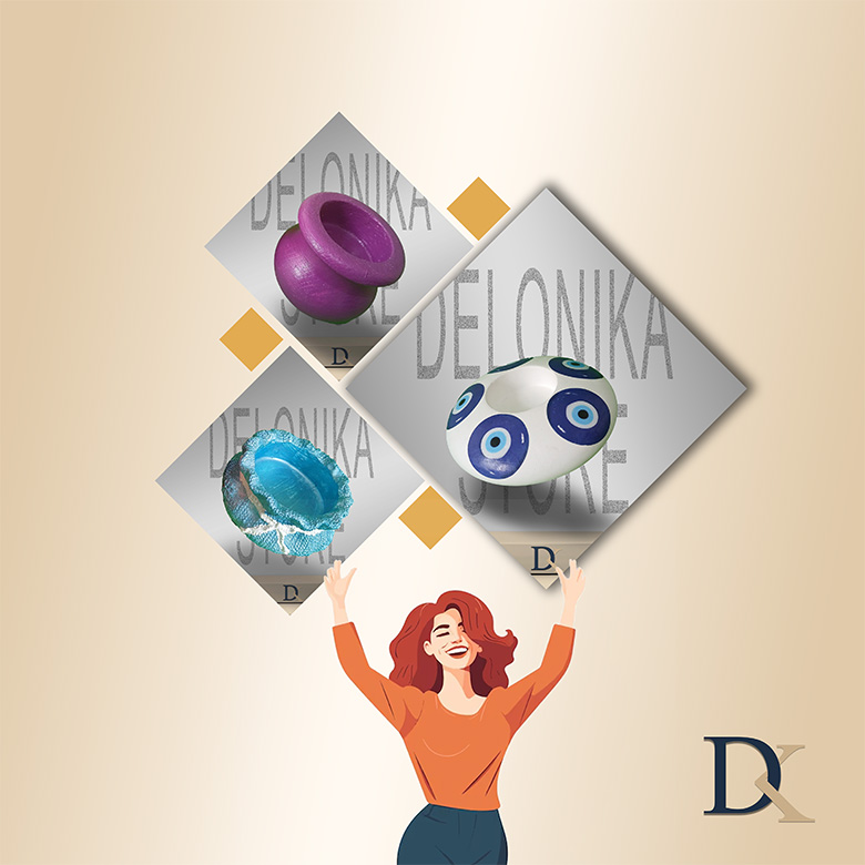 جا شمعی های فانتزی پر فروش مناسب برای هدیه به خانم ها