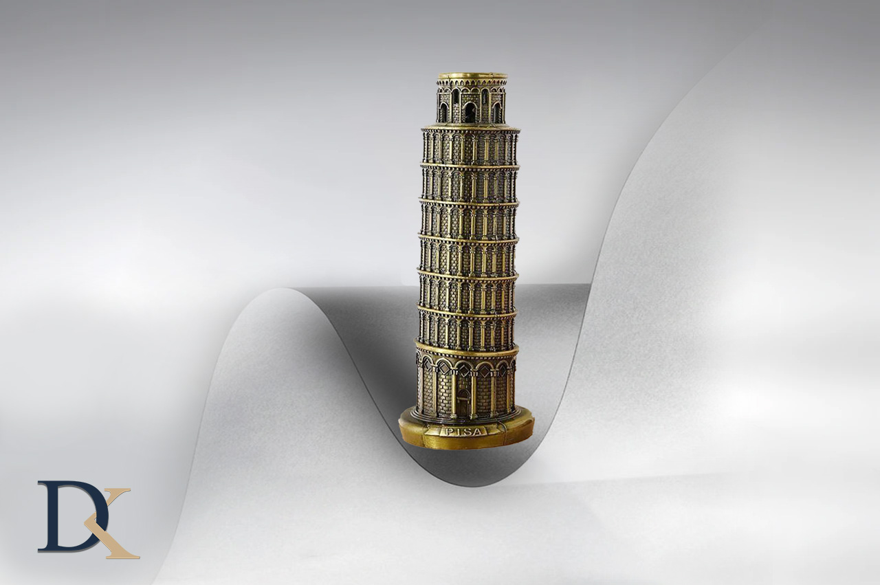 برج پیزا رومیزی