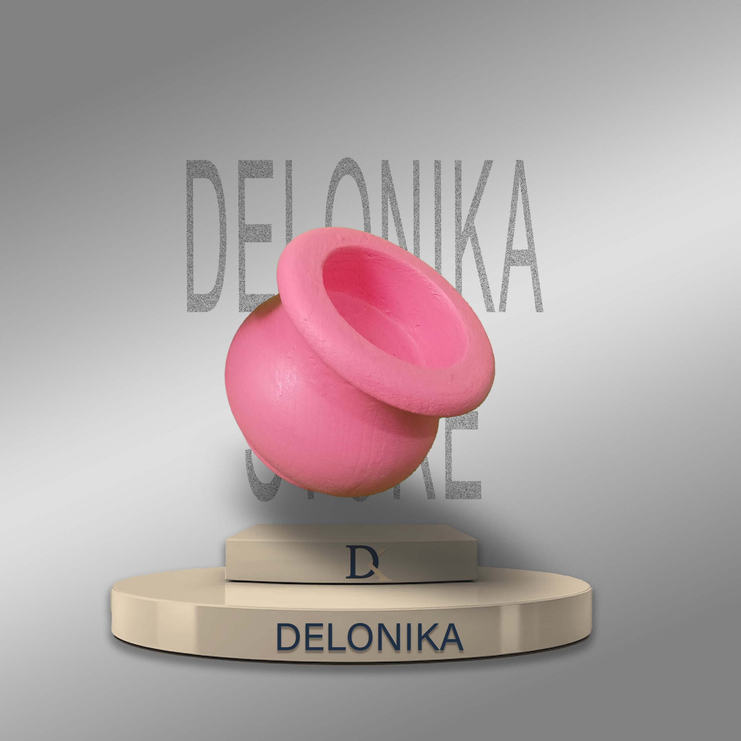 جا شمعی گلدان شکل