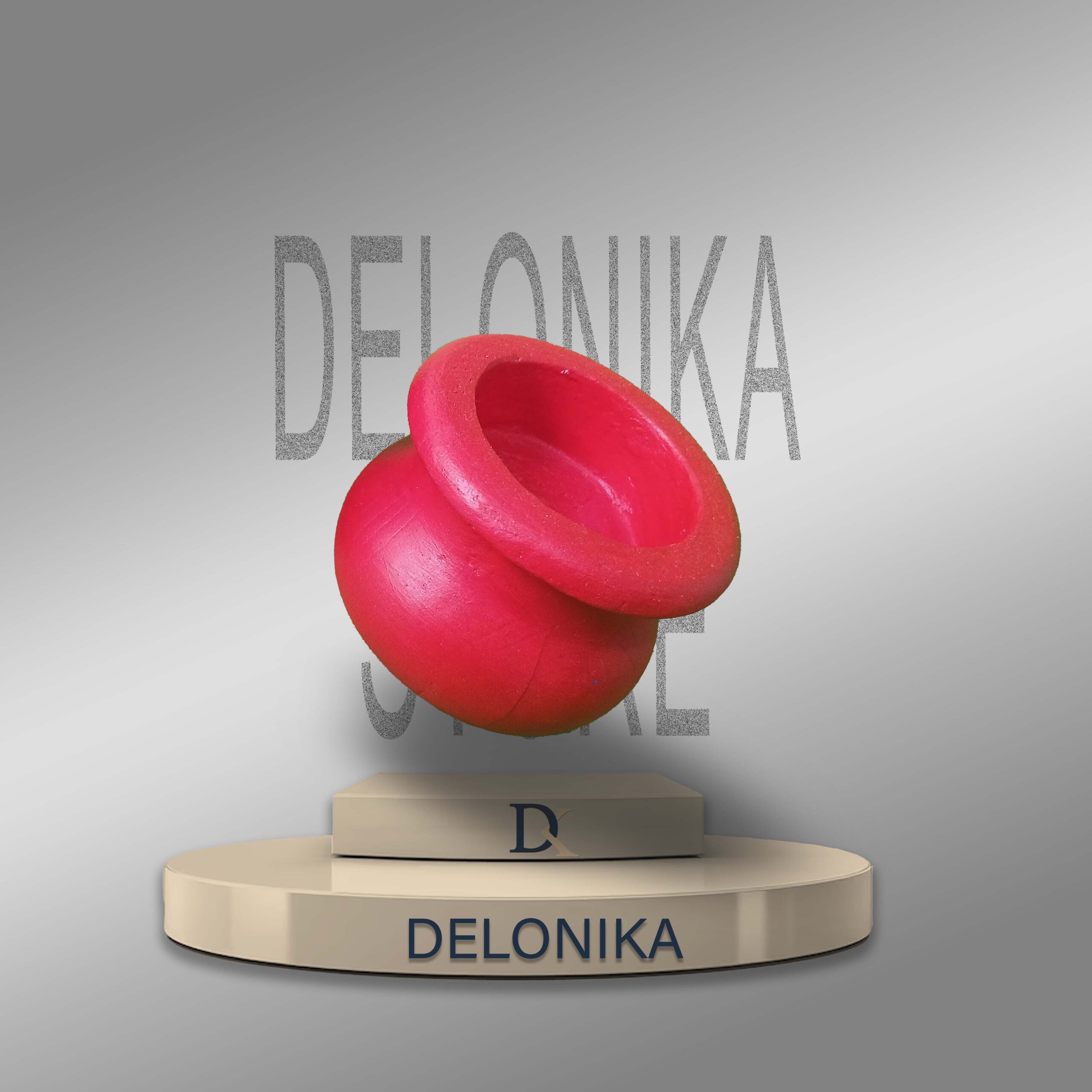 جا شمعی شکل گلدان