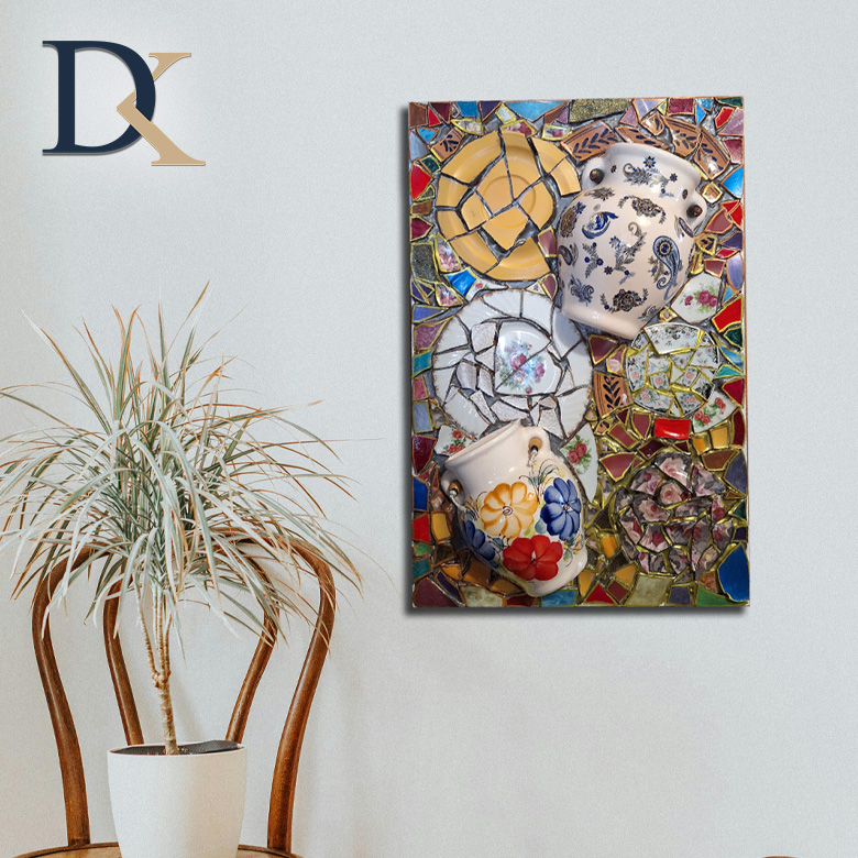 تابلو کلاژ 3 بعدی روی دیوار