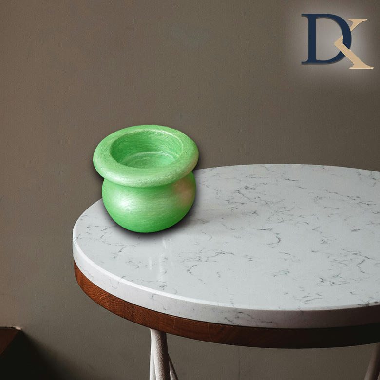 جا شمعی رومیزی طرح گلدان