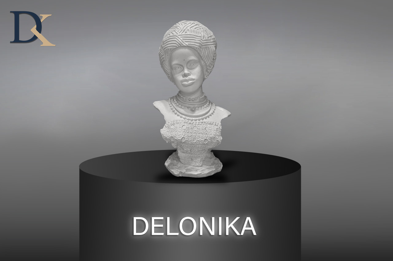 خرید مجسمه بانوی آفریقایی