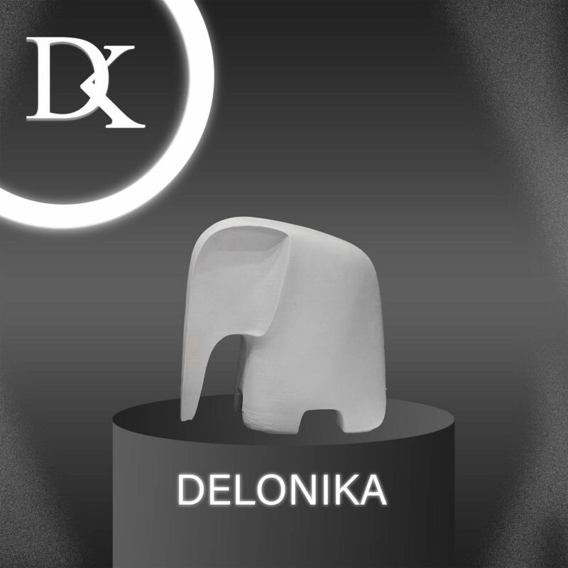 خرید مجسمه فیل خام و قابل رنگ