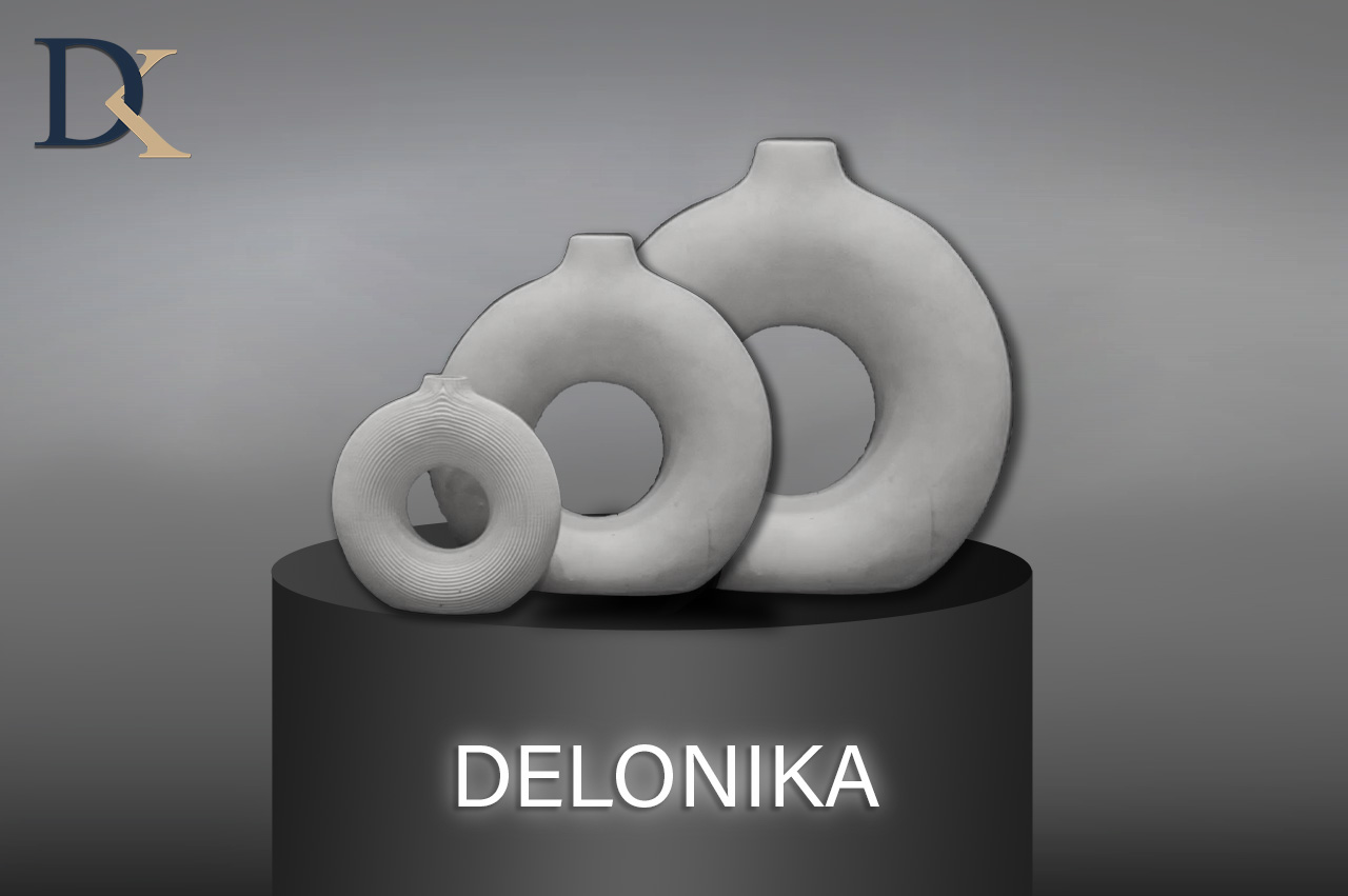 خرید ست گلدان دایره ایی