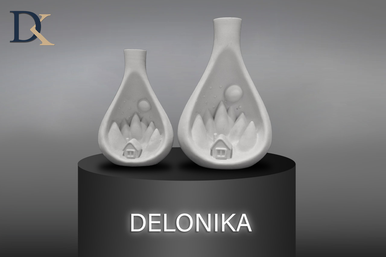 خرید مجسمه کوزه‌ای دوقلو