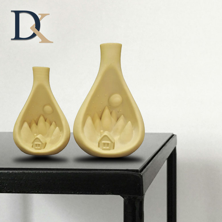 مجسمه کوزه جنگل خام