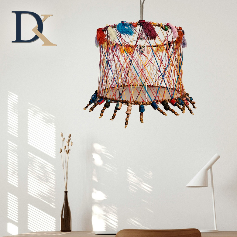 لوستر ابریشمی دست ساز