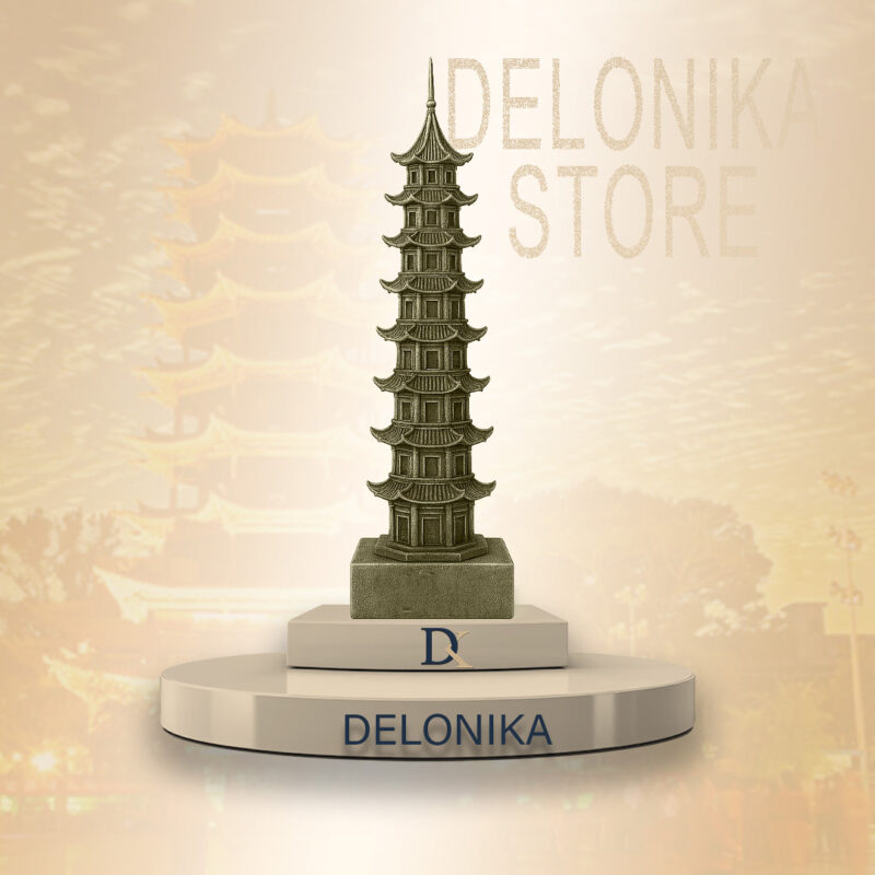 پاگودای چندطبقه چینی رومیزی