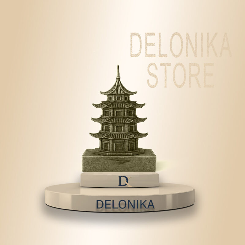 پاگودای سنتی آسیای شرقی رومیزی